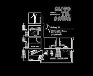 Galaxy 21 Disco til Dawn Poster (New York)