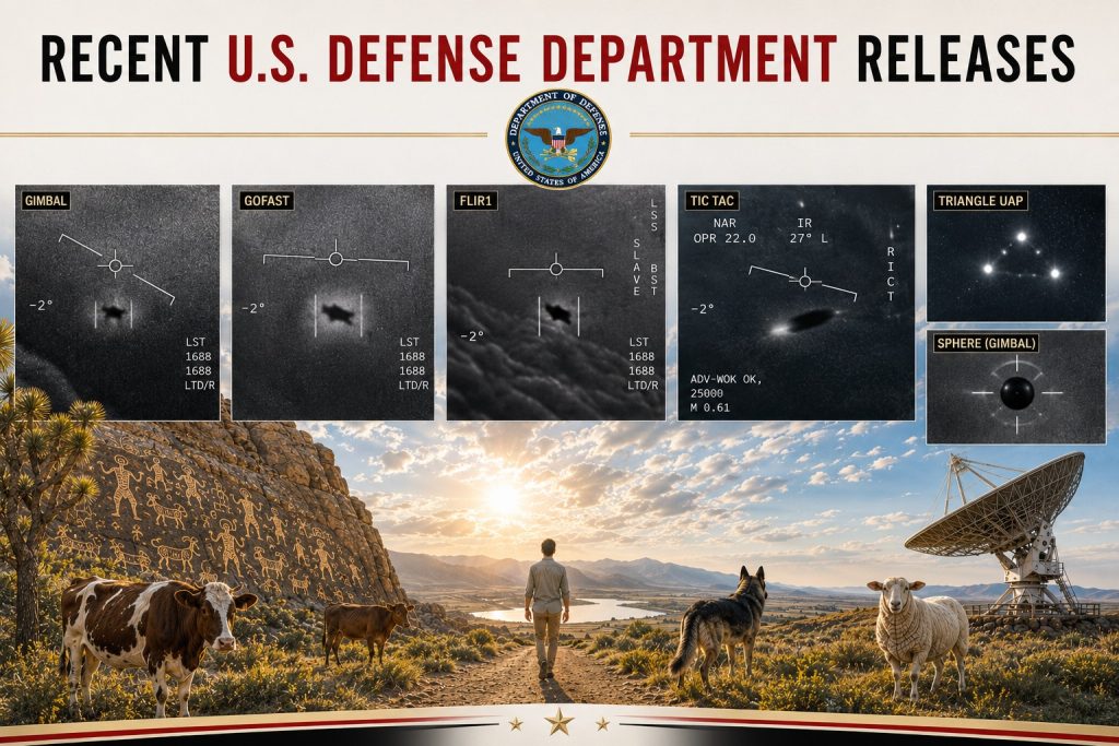 Recent U.S. Defense Department releases — illustration.
